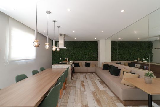 Área comum - Gourmet de apartamento para alugar com 2 quartos, 34m² em Jardim Marajoara, São Paulo