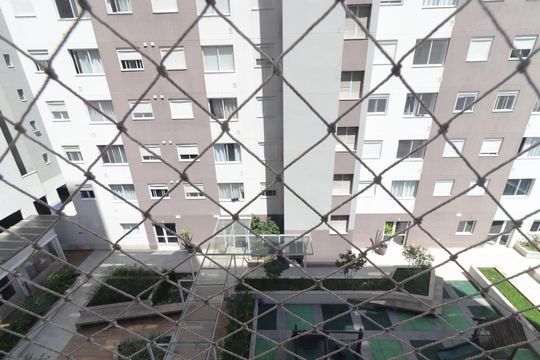 Sala - vista de apartamento para alugar com 2 quartos, 34m² em Jardim Marajoara, São Paulo