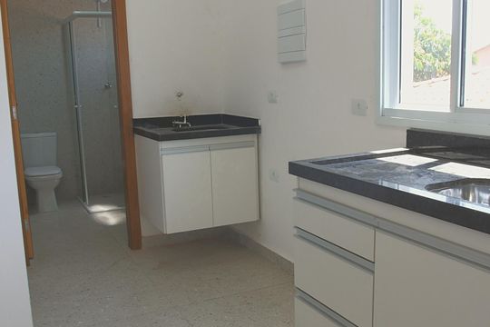 Área de Serviço de casa para alugar com 1 quarto, 28m² em Campininha, São Paulo
