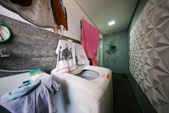 Área de Serviço de apartamento à venda com 2 quartos, 53m² em Vila Talarico, São Paulo