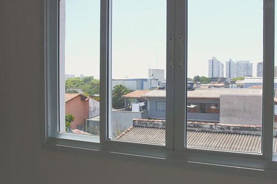 Sala de apartamento para alugar com 1 quarto, 32m² em Campininha, São Paulo