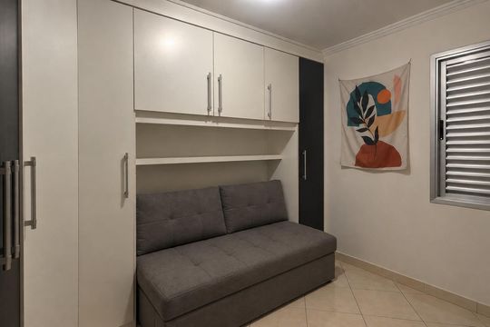 Quarto 2 de apartamento para alugar com 2 quartos, 57m² em Bosque da Saúde, São Paulo