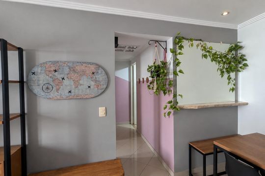 Sala de apartamento para alugar com 2 quartos, 57m² em Bosque da Saúde, São Paulo