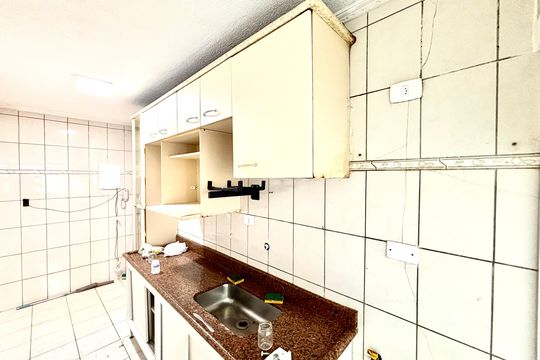 Cozinha de apartamento para alugar com 3 quartos, 60m² em Itaim Paulista, São Paulo