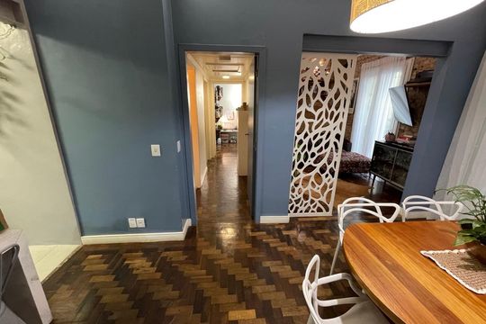 Sala de apartamento à venda com 2 quartos, 73m² em Floresta, Porto Alegre