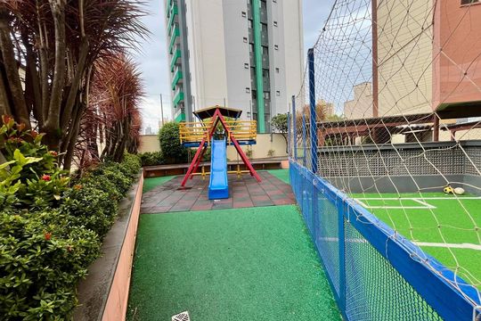 Área comum- Playground de apartamento para alugar com 3 quartos, 90m² em Botafogo, Campinas