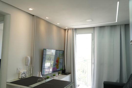Sala de apartamento para alugar com 1 quarto, 30m² em Guaiauna, São Paulo