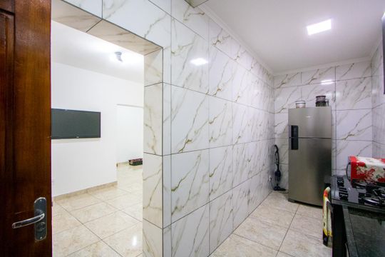 Casa 1 - Cozinha de casa à venda com 3 quartos, 168m² em Jardim Jamaica, Santo André