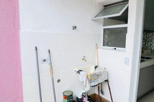 Área de Serviço de casa de condomínio para alugar com 2 quartos, 70m² em Residencial San Diego (paysage Serein), Cotia