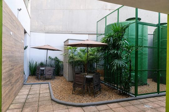 Área Comum de kitnet/studio para alugar com 1 quarto, 28m² em Bela Vista, São Paulo
