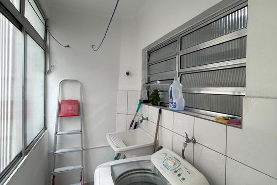 Área de Serviço de apartamento para alugar com 1 quarto, 48m² em Vila Florida, São Bernardo do Campo