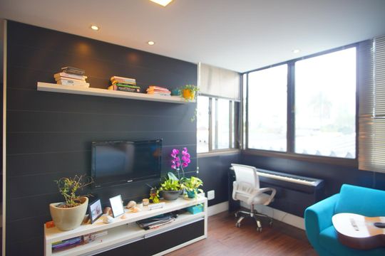 Sala de kitnet/studio à venda com 1 quarto, 39m² em Independência, Porto Alegre