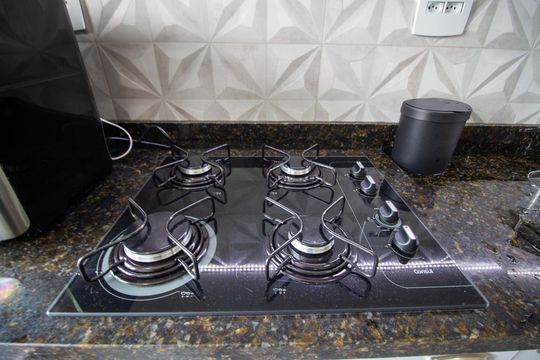 Cozinha de apartamento para alugar com 2 quartos, 76m² em Jardim Sao Carlos, Sorocaba