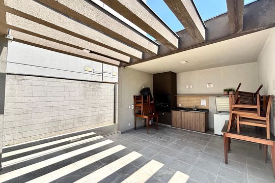 Área comum - Churrasqueira de apartamento à venda com 2 quartos, 34m² em Guaianases, São Paulo