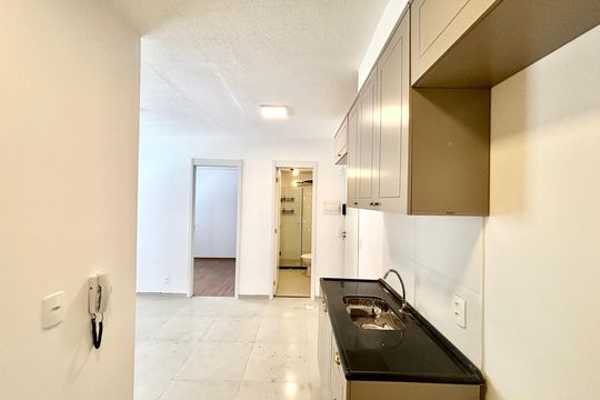 Cozinha de apartamento à venda com 2 quartos, 34m² em Guaianases, São Paulo