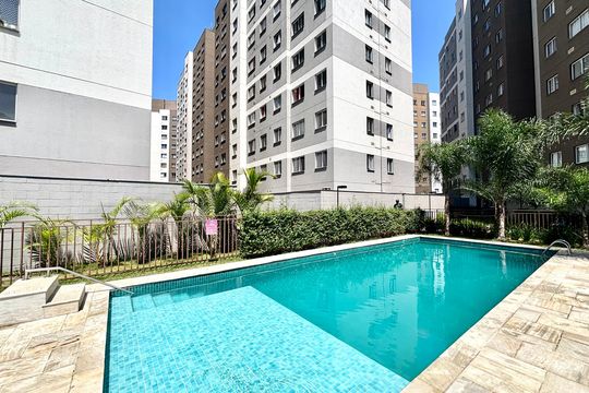 Área comum - Piscina de apartamento à venda com 2 quartos, 34m² em Guaianases, São Paulo