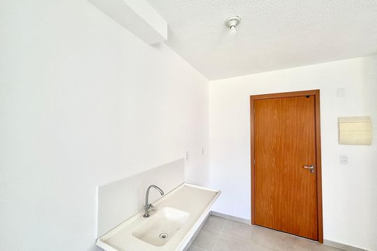Cozinha  de apartamento para alugar com 2 quartos, 35m² em Lageado, Ferraz de Vasconcelos