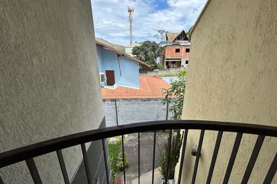 Varanda da Sala de apartamento à venda com 3 quartos, 71m² em Jardim Sulacap, Rio de Janeiro
