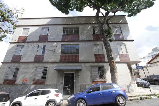 Fachada de apartamento à venda com 3 quartos, 101m² em Barroca, Belo Horizonte