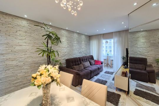 Apartamento à venda com 3 quartos, 76m² em Baeta Neves, São Bernardo do Campo