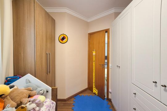 Quarto de apartamento à venda com 3 quartos, 76m² em Baeta Neves, São Bernardo do Campo