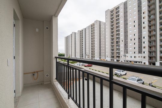 Varanda de apartamento à venda com 2 quartos, 53m² em Jardim Nova Alvorada, Hortolândia