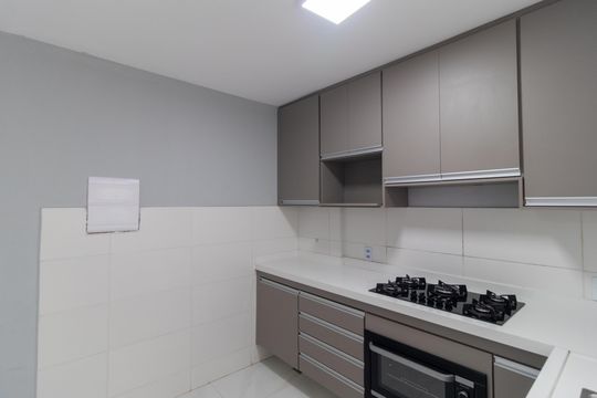 Cozinha de apartamento para alugar com 2 quartos, 54m² em Jardim Capivari, Campinas