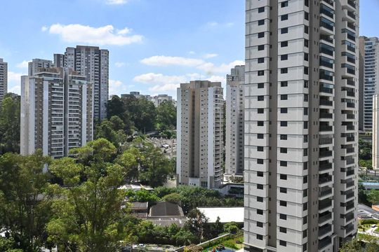 Vista de apartamento para alugar com 2 quartos, 45m² em Vila Andrade, São Paulo