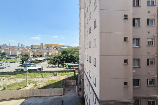 Sala - vista de apartamento para alugar com 2 quartos, 49m² em Cooperativa, São Bernardo do Campo