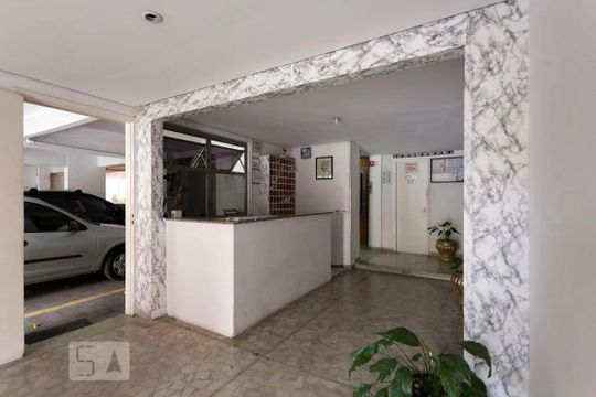 Fachada e portaria de kitnet/studio para alugar com 1 quarto, 37m² em Bela Vista, São Paulo