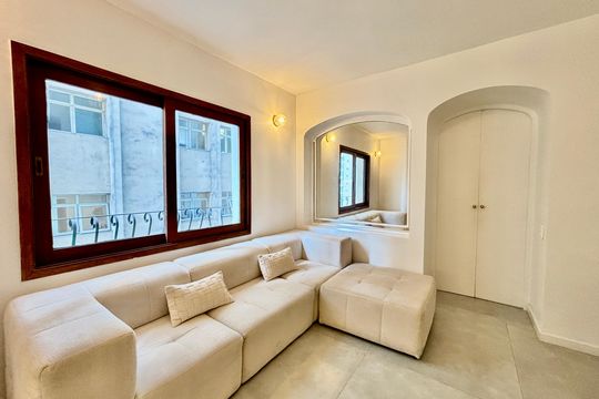 Sala  de apartamento para alugar com 1 quarto, 45m² em Jardim Paulista, São Paulo