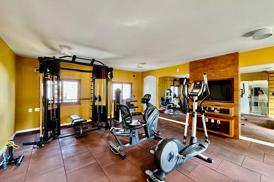 Academia  de apartamento para alugar com 1 quarto, 45m² em Jardim Paulista, São Paulo