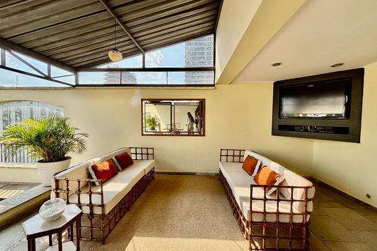 Rooftop  de apartamento para alugar com 1 quarto, 45m² em Jardim Paulista, São Paulo