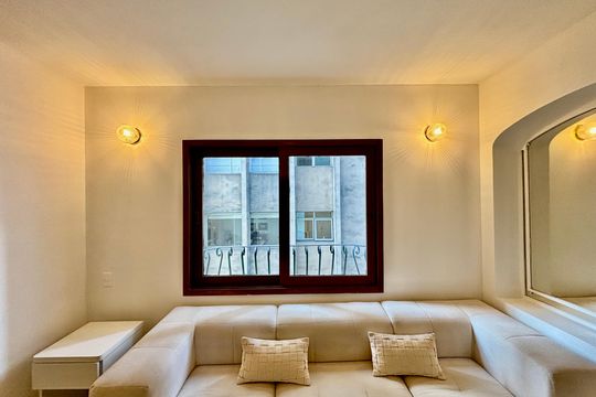 Sala  de apartamento para alugar com 1 quarto, 45m² em Jardim Paulista, São Paulo