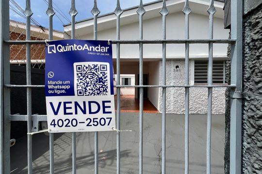 PLACA de casa à venda com 3 quartos, 145m² em Jardim Alto da Barra, Campinas