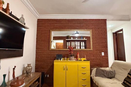 Sala de apartamento à venda com 2 quartos, 64m² em Vila Caminho do Mar, São Bernardo do Campo