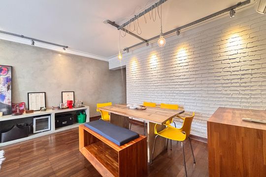 Sala de apartamento para alugar com 2 quartos, 100m² em Vila Nova Conceição, São Paulo