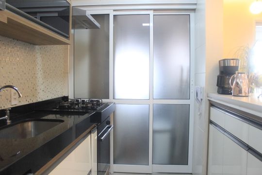 Cozinha de apartamento à venda com 2 quartos, 90m² em Cerâmica, São Caetano do Sul