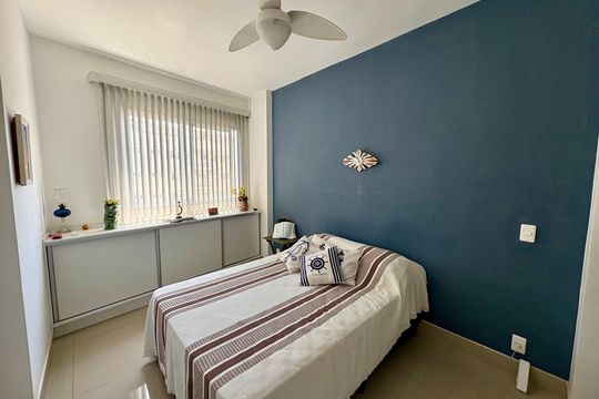 Quarto de apartamento à venda com 2 quartos, 57m² em Tanque, Rio de Janeiro
