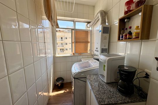 Área de Serviço de apartamento à venda com 2 quartos, 57m² em Tanque, Rio de Janeiro