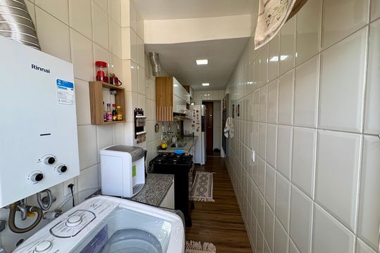 Cozinha e Área de Serviço de apartamento à venda com 2 quartos, 57m² em Tanque, Rio de Janeiro