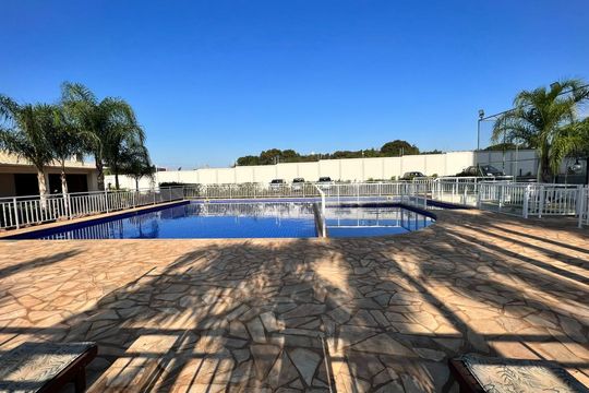 Área externa de apartamento para alugar com 1 quarto, 49m² em Jardim Maria Antonia (Nova Veneza), Sumaré
