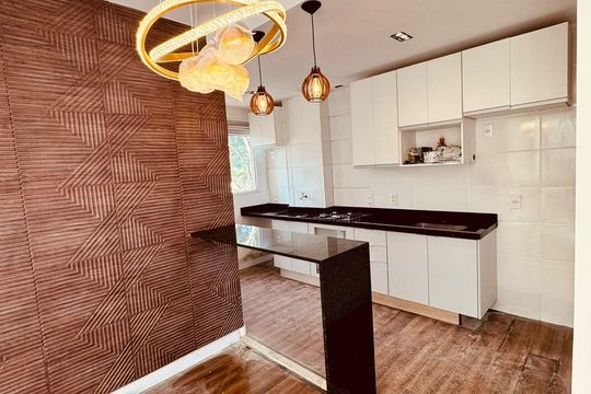 Sala de apartamento à venda com 1 quarto, 49m² em Jardim Maria Antonia (Nova Veneza), Sumaré