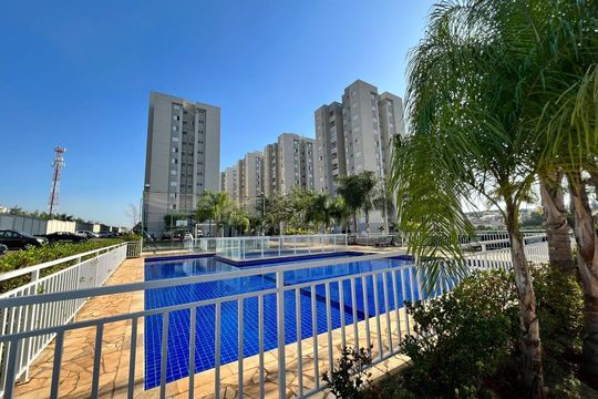 Área externa de apartamento para alugar com 1 quarto, 49m² em Jardim Maria Antonia (Nova Veneza), Sumaré