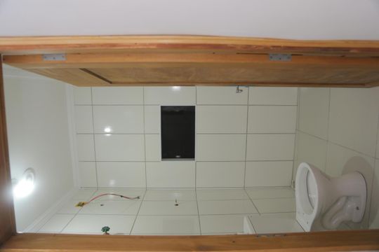 Banheiro de casa para alugar com 2 quartos, 80m² em Vila Curuçá Velha, São Paulo