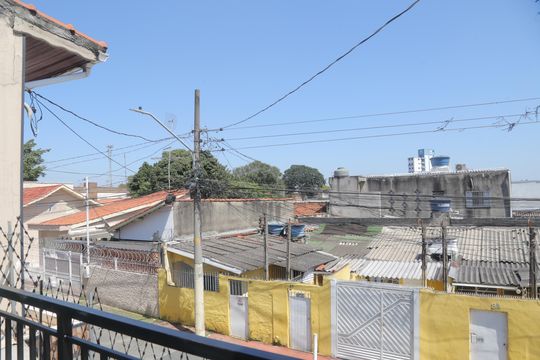 Vista da sacada  de casa para alugar com 2 quartos, 80m² em Vila Curuçá Velha, São Paulo