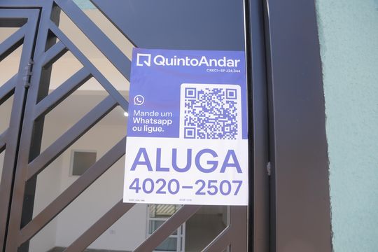 Placa colocada 08/10/26 (STZF- 1218) de casa para alugar com 2 quartos, 80m² em Vila Curuçá Velha, São Paulo