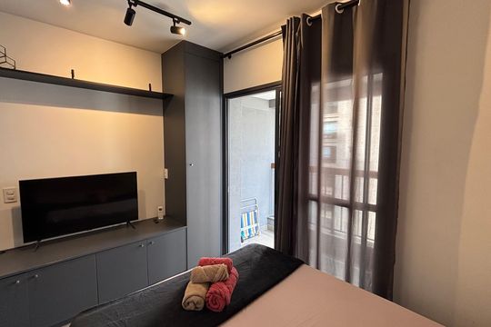 Studio de kitnet/studio para alugar com 1 quarto, 25m² em Brooklin, São Paulo