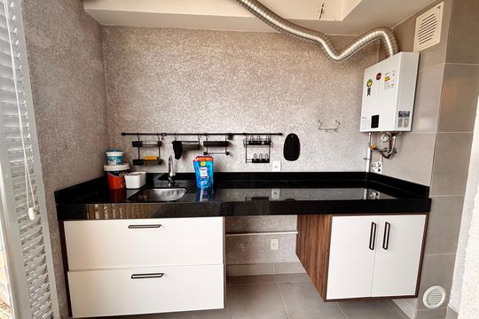 Lavanderia de apartamento à venda com 2 quartos, 55m² em Bela Vista, Osasco
