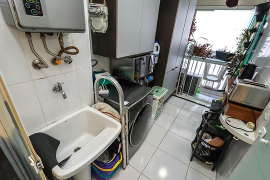 Área de Serviço de apartamento para alugar com 2 quartos, 65m² em Liberdade, São Paulo